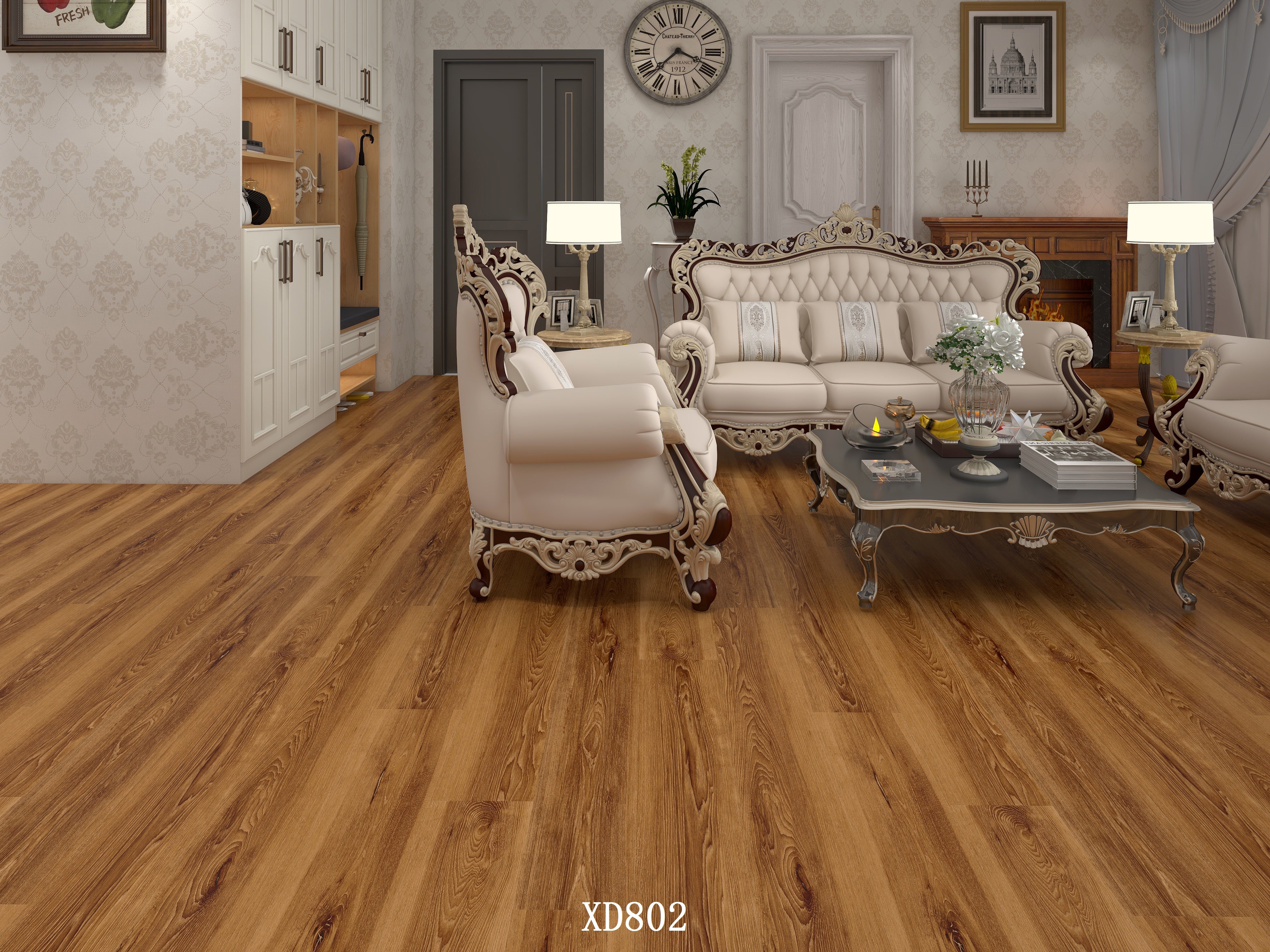 XD-802 8mm SPC Waterproof Vinyl Flooring