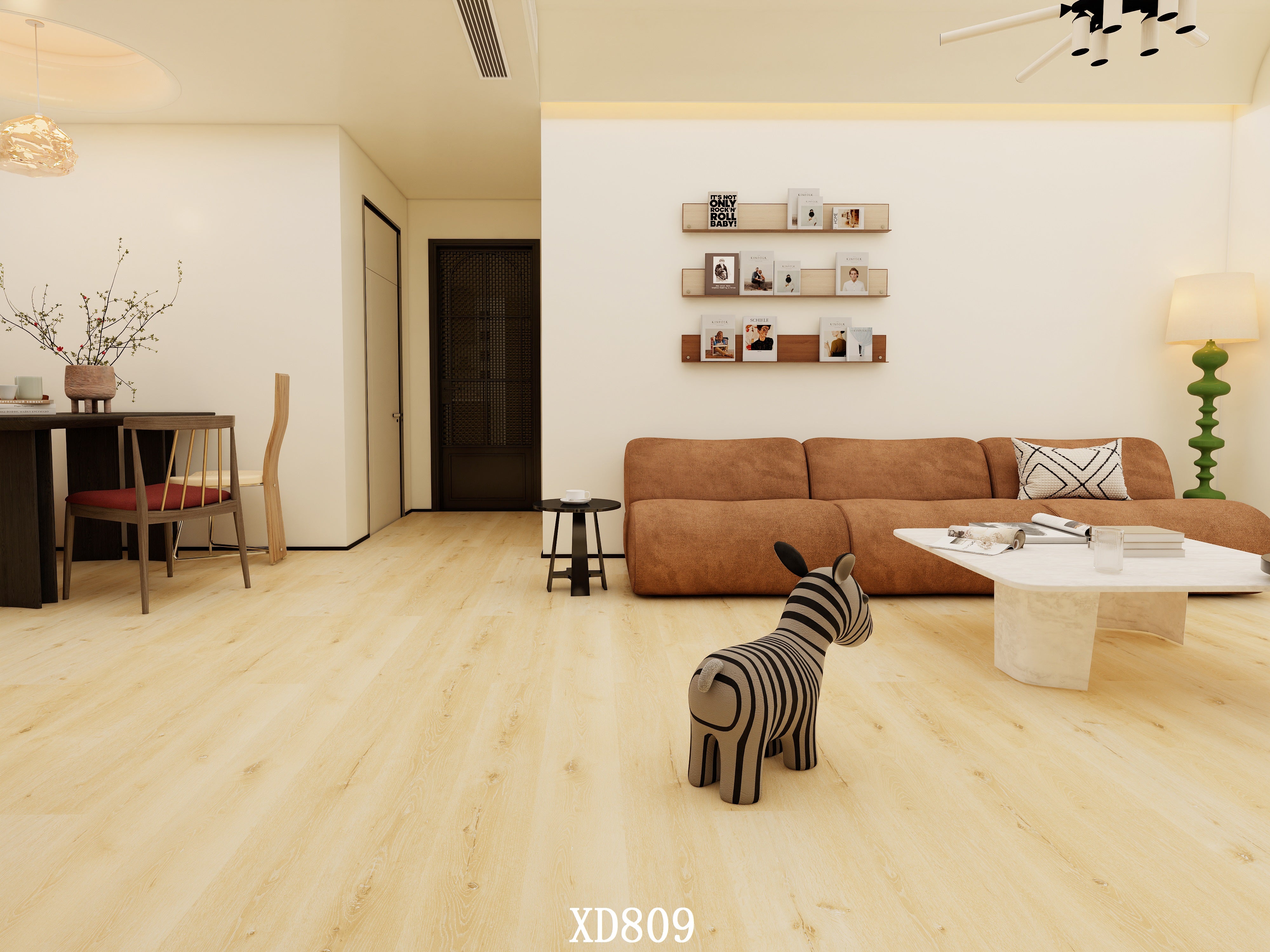 XD-809 8mm SPC Waterproof Vinyl Flooring